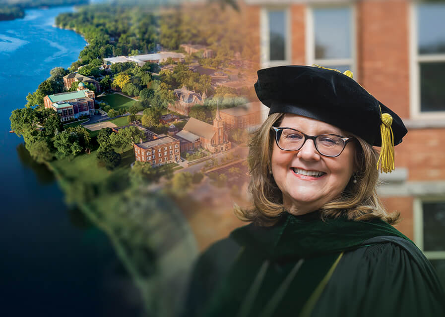 Laurie M. Joyner, Ph.D., ninth president of SNC